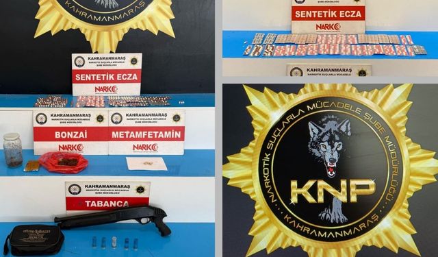 Kahramanmaraş’taki operasyonda 39 kişi tutuklandı
