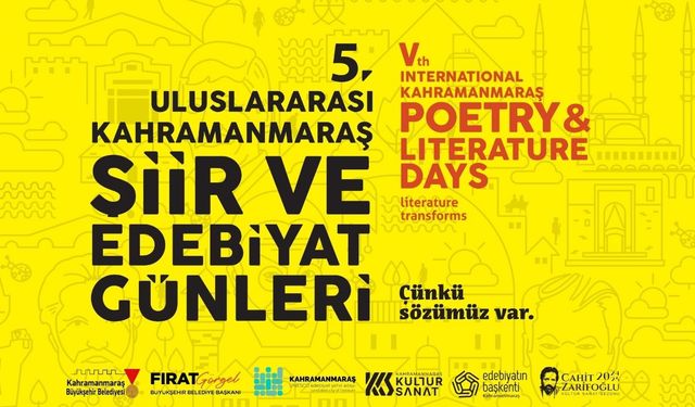 5. Uluslararası Şiir ve Edebiyat Günleri yarışması sonuçlandı