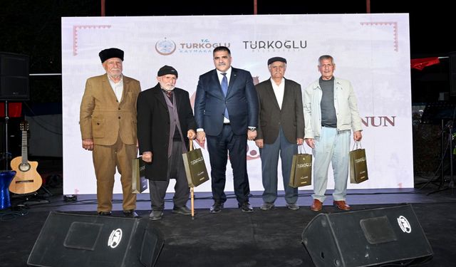 Türkoğlu 65 Yaşında, ilk kez böyle kutlandı