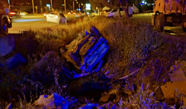 Kahramanmaraş'ta feci kaza: 1 ölü, 1 yaralı