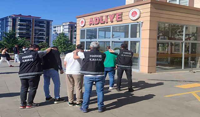 Kahramanmaraş’taki operasyonda 3 kişi tutuklandı