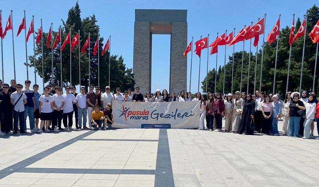 “Pusula Maraş” bu kez gençleri Çanakkale’ye taşıdı