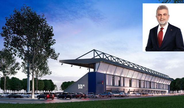 Yeni futbol sahasının yapımı büyük bir hızla sürüyor