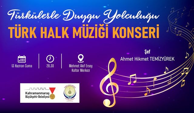 Müzikseverler Türkülerle Duygu Dolu Bir Yolculuğa Çıkacak