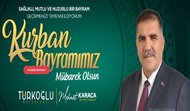 Karaca, "Türkoğlu'nda gönülleri birleştirelim"