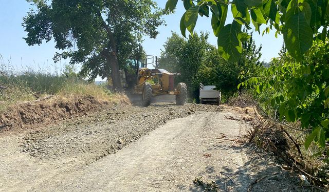 Dulkadiroğlu Belediyesi kırsal mahallelerde altyapı çalışmaları sürdürüyor