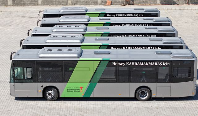 Büyükşehir’den ‘Yeşil Ulaşım’ hamlesine 5 yeni otobüs daha katıldı