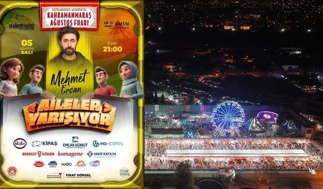 “Aileler Yarışıyor”, Ağustos Fuarı’na renk katacak