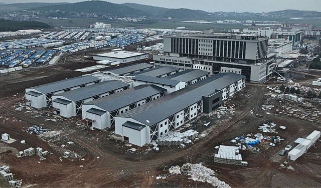 600 Yataklı Ferhuş Sağlık Kompleksi’nde önemli aşama kat edildi