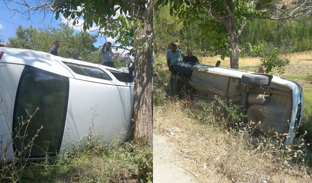 Ekinözü’nde trafik kazası: 1 kişi yaralandı
