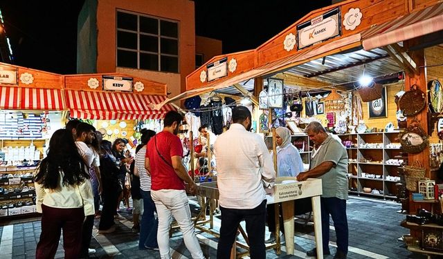 Ağustos Fuarı’nda KAMEK standı el sanatlarıyla göz dolduruyor