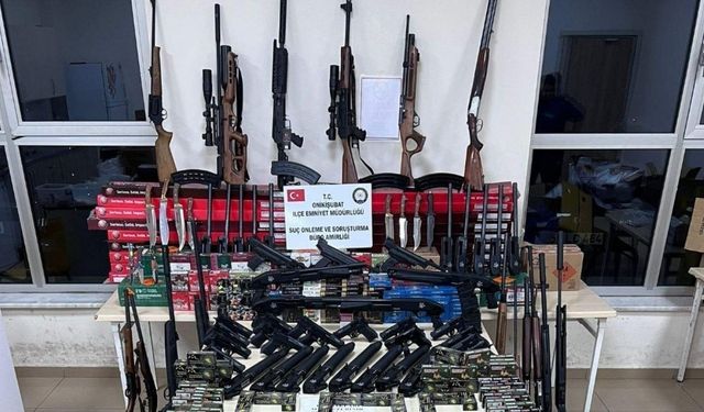 Kahramanmaraş’ta polis operasyonlarında 71 şüpheli yakalandı