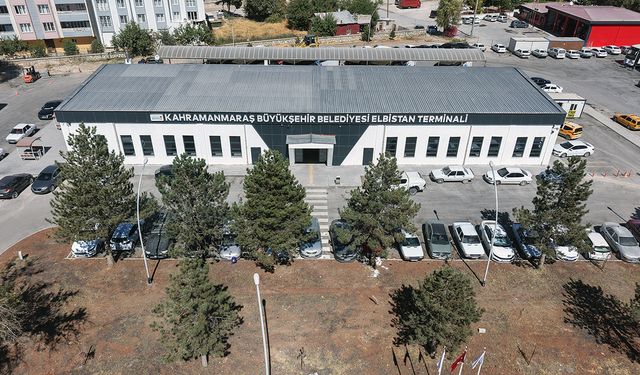 Elbistan Terminali yenilenen yüzüyle hizmete sunuldu