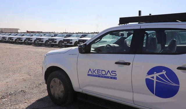 AKEDAŞ, araç filosunu güçlendiriyor
