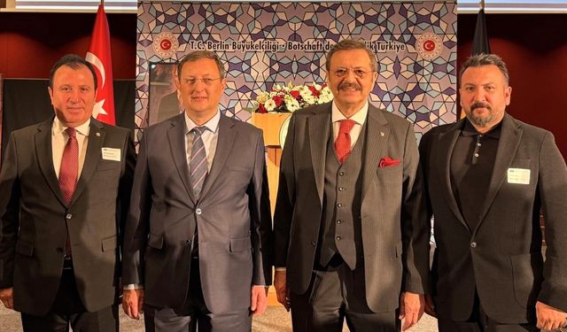 KMTSO Başkanı Buluntu Almanya’da