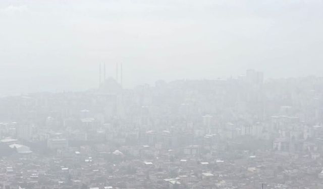 Kahramanmaraş’ta yoğun sis etkili oldu
