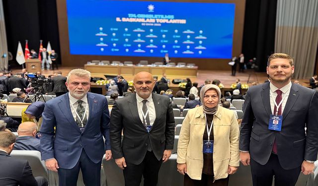 Başkan Görgel, AK Parti Genişletilmiş İl Başkanları toplantısına katıldı
