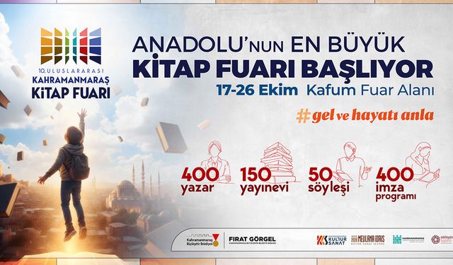 Anadolu’nun en büyük kitap fuarı ziyaretçilerine kavuşmak için gün sayıyor