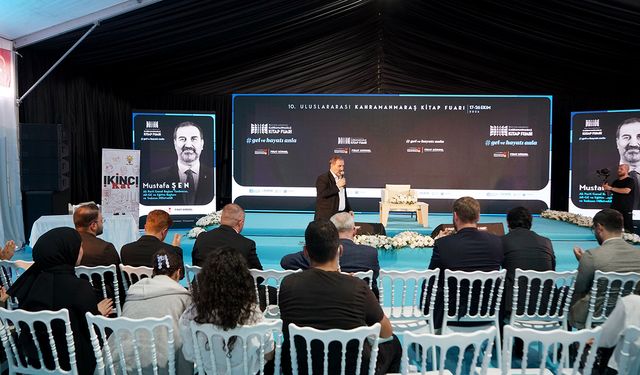 10. Kitap Fuarı’nın İlk Konuğu Genel Başkan Yardımcısı Mustafa Şen Oldu