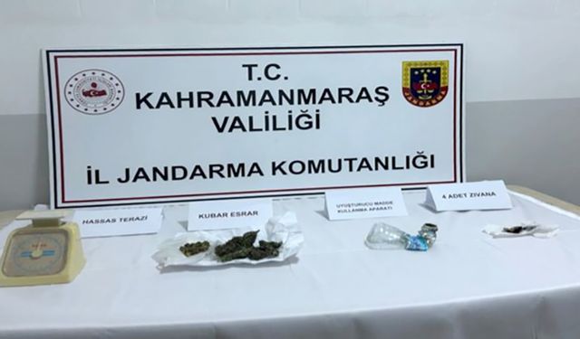 Kahramanmaraş’ta kaçak içki ve yasaklı madde operasyonu