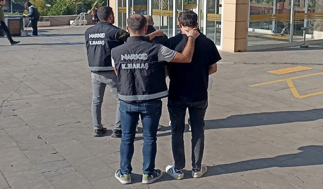 Kahramanmaraş’ta polis operasyonu: 2 tutuklama