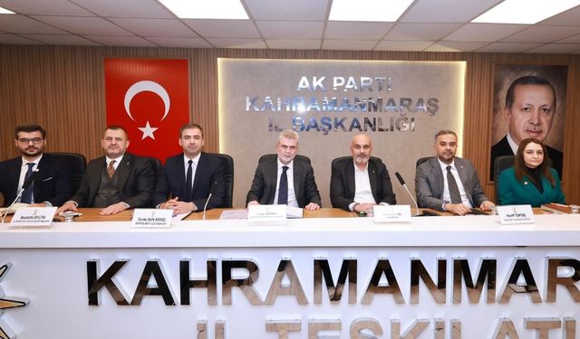 Onikişubat’ın geleceğini şekillendiren yatırımlar değerlendirildi