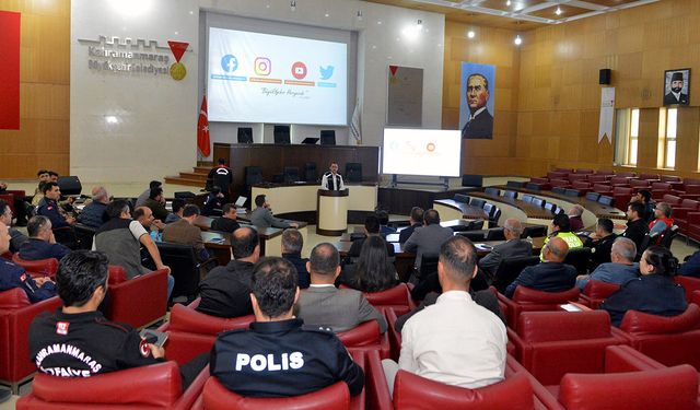 Kahramanmaraş’ta Afet Koordinasyon Merkezi’nden kışa hazırlık toplantısı