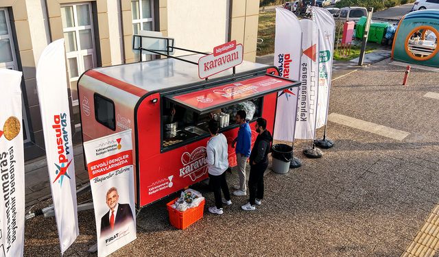 Kahramanmaraş’ta sınav haftasında gençlere sıcak destek