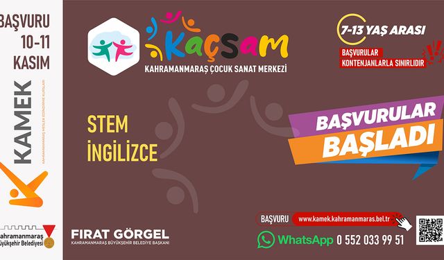 KAÇSAM’da yeni dönem kurs kayıtları başladı