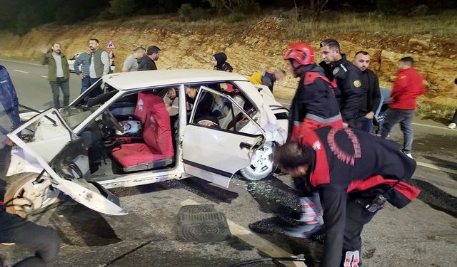 Kahramanmaraş’ta trafik kazası: 3 yaralı