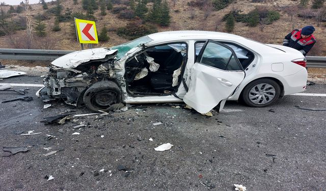 Kahramanmaraş–Göksun karayolunda kaza: 2 yaralı