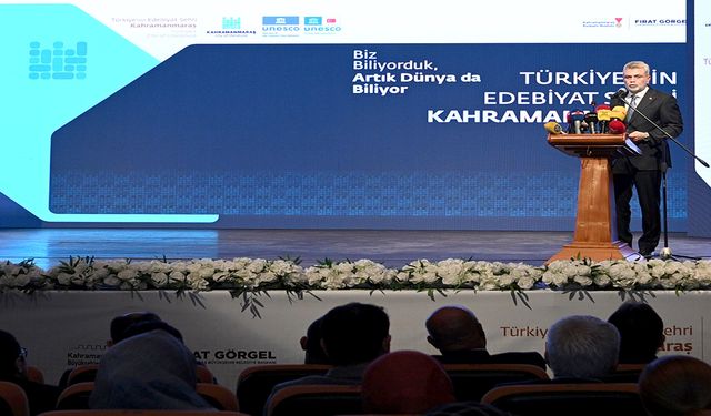 Görgel, “Kahramanmaraş’ımız edebiyatıyla artık dünya şehri”