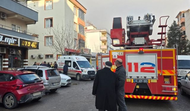 Kahramanmaraş’ta doğalgaz patlaması: 1 kişi yaralandı