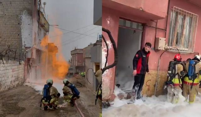 Kahramanmaraş’ta doğalgaz hattı patladı