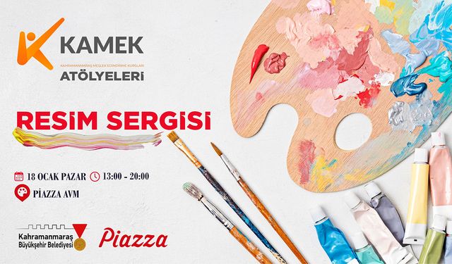 KAMEK’ten yılsonu resim sergisi sanatseverlerle buluşuyor