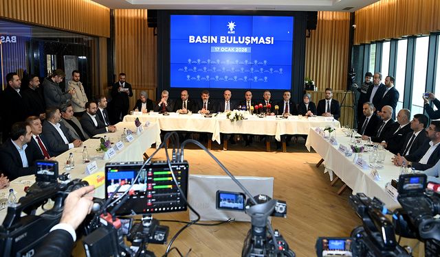 AK Parti Kahramanmaraş İl Başkanlığı basınla buluştu