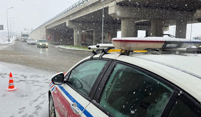 Kahramanmaraş’ta kar yağışı etkili oluyor