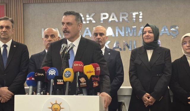 İçişleri Bakanı Mustafa Çiftçi’den ilk resmi ziyaret Kahramanmaraş’a