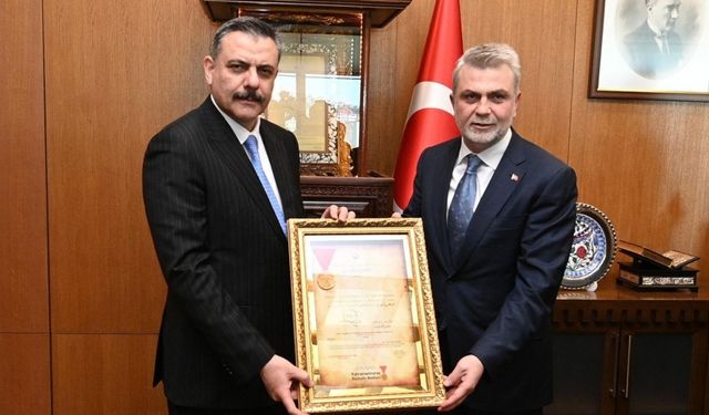 Başkan Görgel, İçişleri Bakanı Çiftçi’yi ağırladı