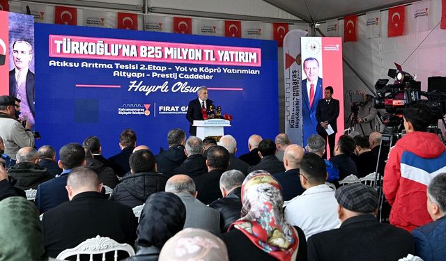 Büyükşehir’in Türkoğlu’ndaki 825 milyonluk dev yatırımlarının açılışı gerçekleştirildi
