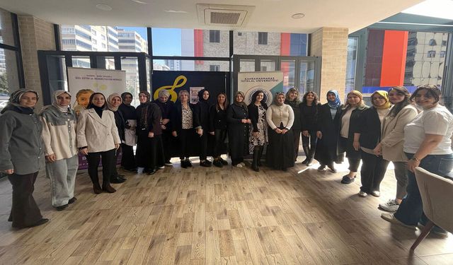 KİÜ’lü kadın akademisyenlerden Kadınlar Günü’ne özel DOKMER’de anlamlı atölye çalışması
