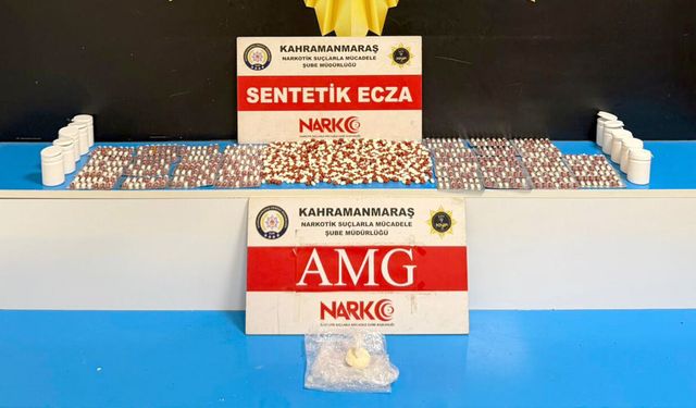 Kahramanmaraş’ta Narkotik operasyonu: 4 kişi tutuklandı