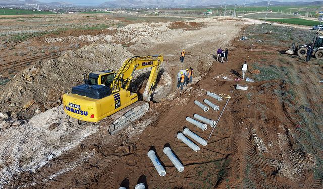 Afşin ve Elbistan’da Köy Evleri yeni altyapı hatlarına kavuşuyor