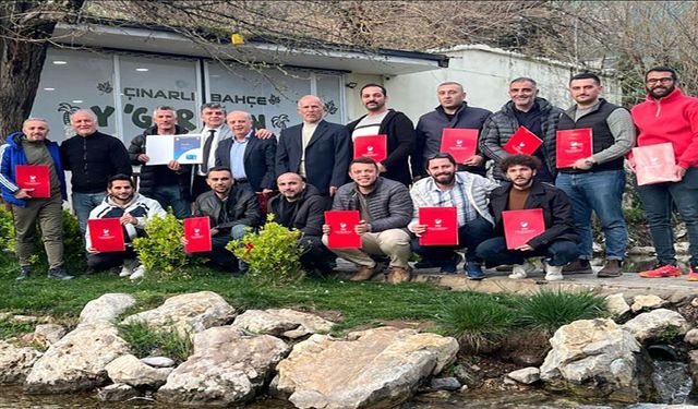 UEFA C Antrenörlük Kursu tamamlandı: Belgeler törenle verildi