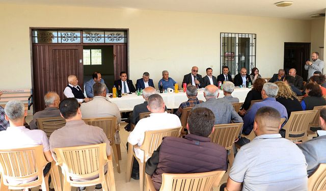 Akpınar 88. mahalle toplantısını Halkaçayırı Mahallesi’nde gerçekleştirdi