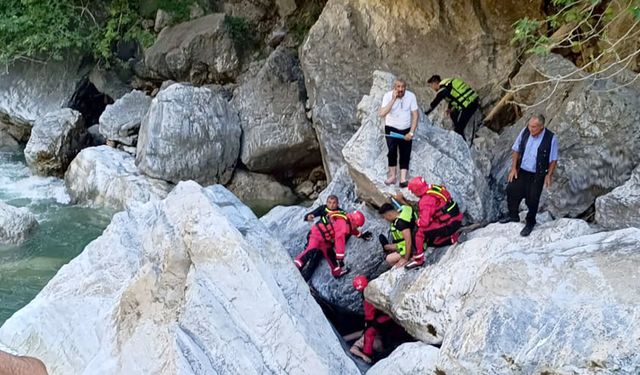 Kahramanmaraş’ta nehirde kaybolan kişiden acı haber