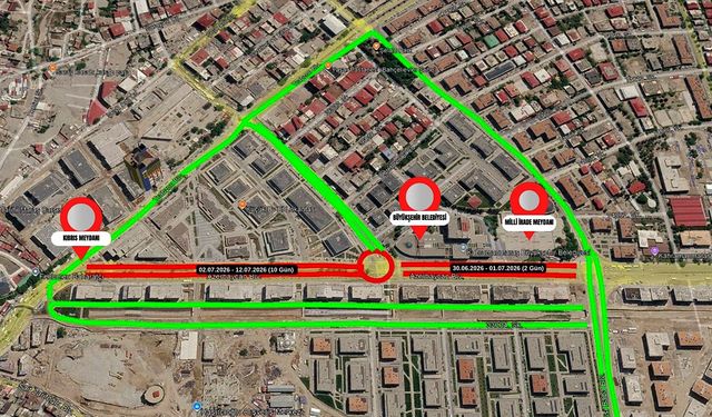 Azerbaycan Bulvarı’nda kısmi trafik düzenlemesi
