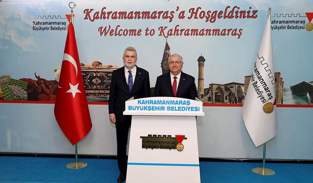 Başkan Görgel, Bakan Güler’i makamında ağırladı