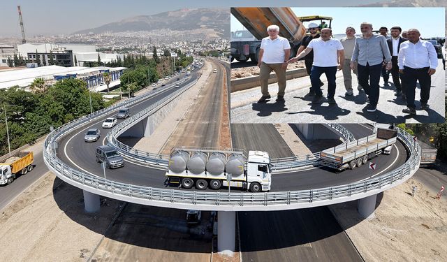 Başkan Görgel, Sanayi Kavşağı’ndaki son hazırlıkları yerinde inceledi