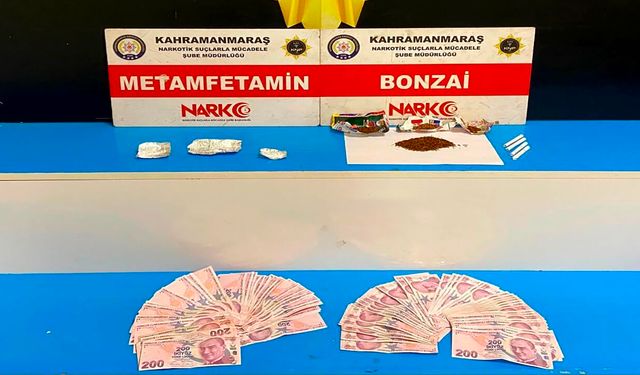 Kahramanmaraş'ta narkotik operasyonu: 9 şüpheli tutuklandı